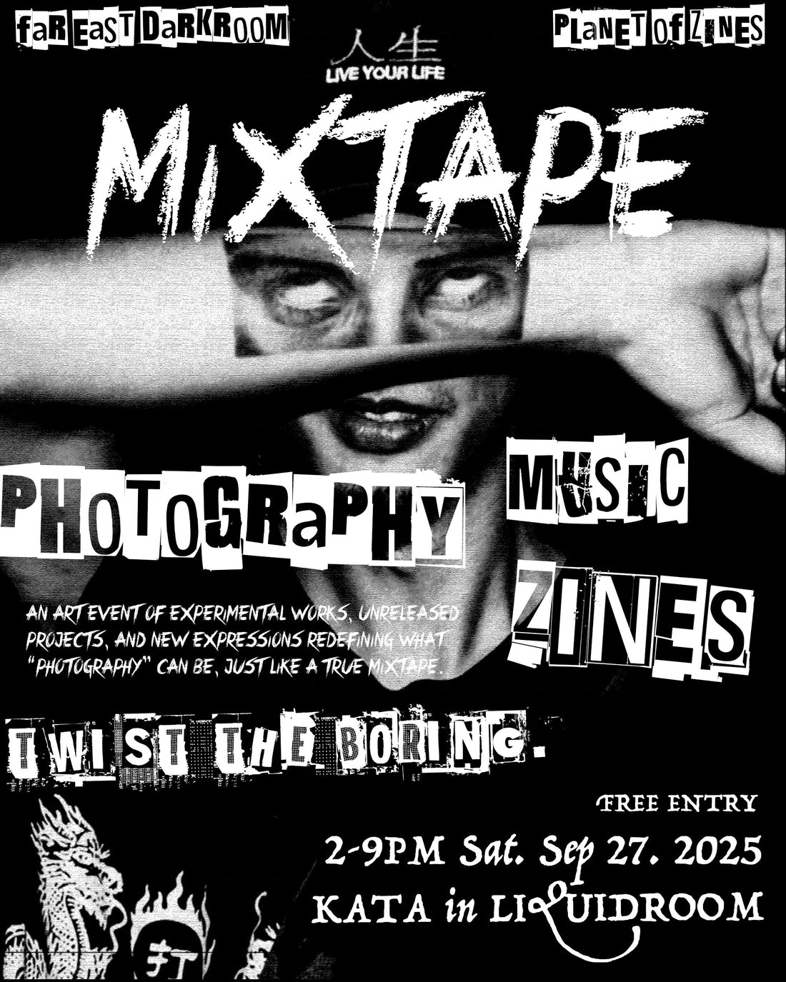 MIXTAPE – 1-Day Zine & Photo Event at LIQUIDROOM Ebisu
