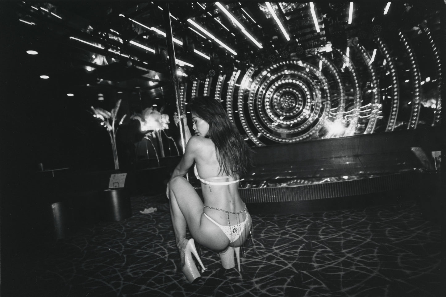 Dancer in Shinjuku - Darkroom Print
