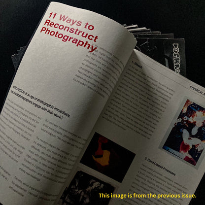 Monthly Zine with a Darkroom Print - DARKROOM IN USE