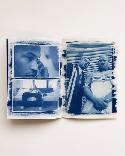 Boom Bap Echoes - Hip-Hop Portraits in Cyanotype