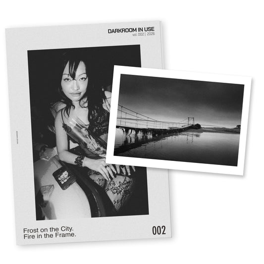 Monthly Zine with a Darkroom Print